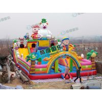 蜘蛛侠与恐龙充气游乐设备 给孩子带来无尽快乐的游乐天地
